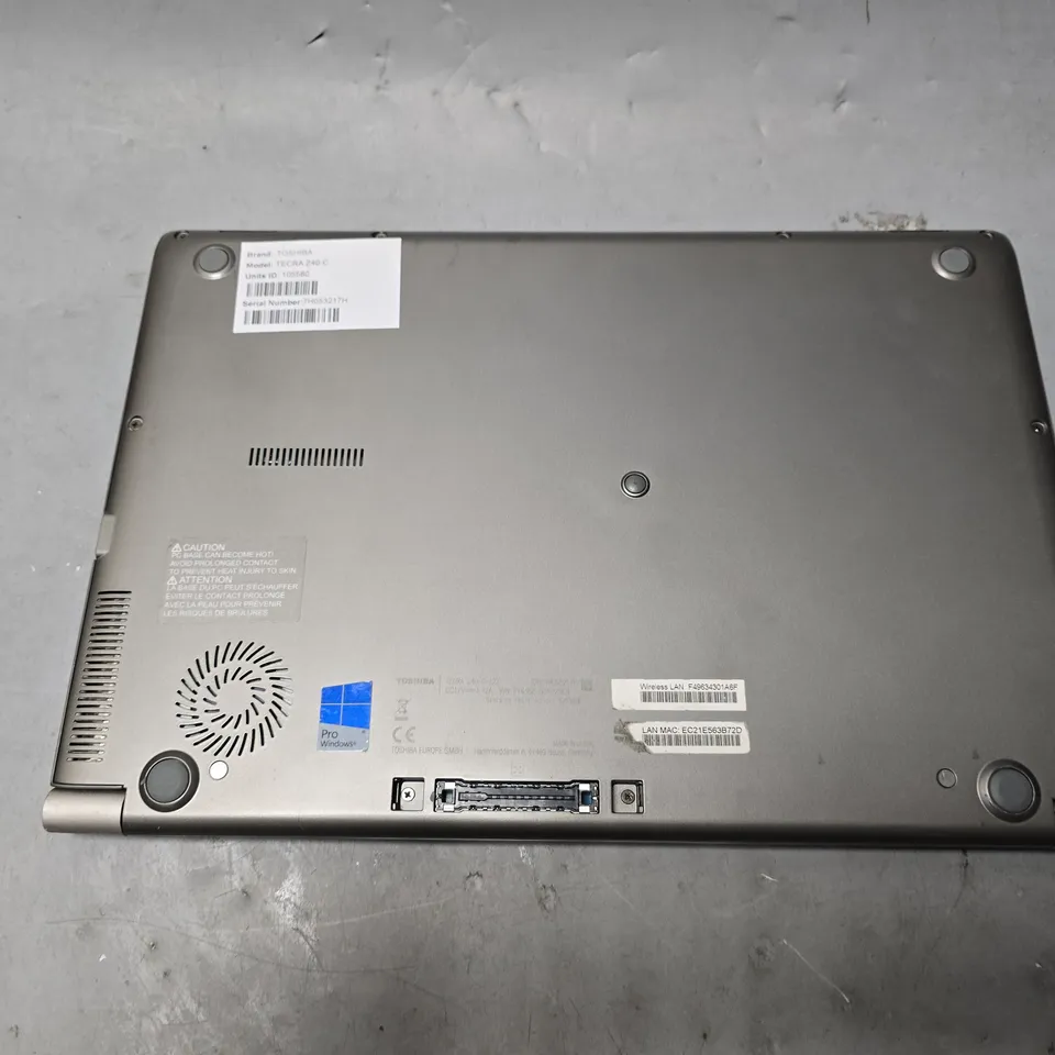 TOSHIBA TECRA Z40-C LAPTOP 