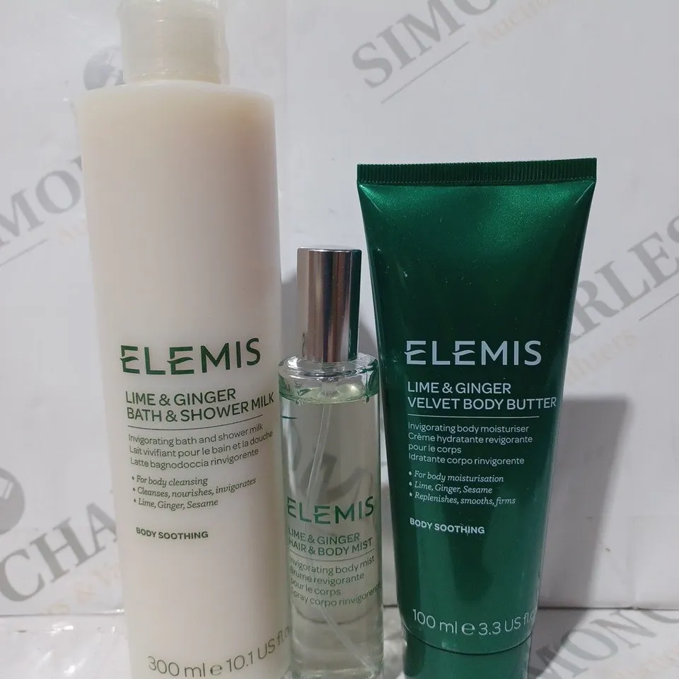 BOXED ELEMIS 3 PIECE LAYERING BODY COLLECTION