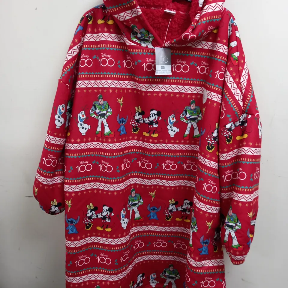 DISNEY 100 HOODED BLANKET - ONE SIZE