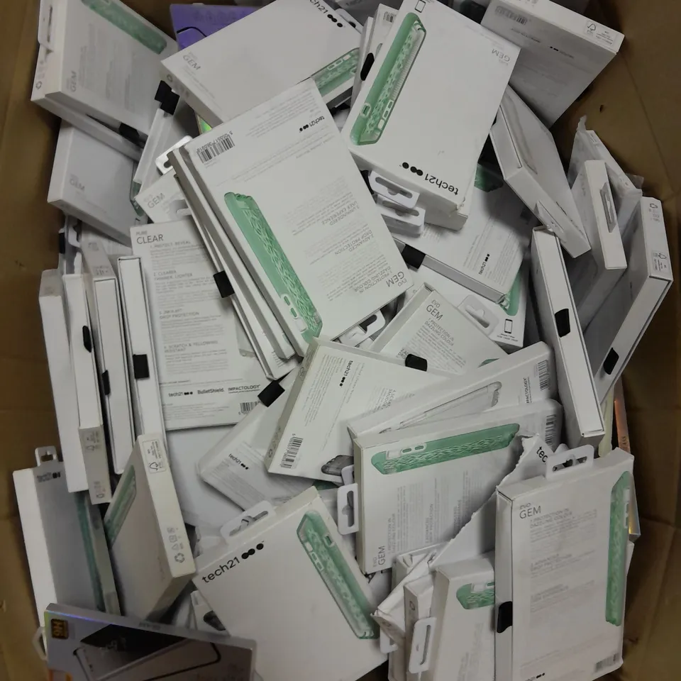 APPROXIMATELY 100 ASSORTED SMARTPHONE PROTECTIVE ACCESSORIES FOR VARIOUS MODELS - COLLECTION ONLY 