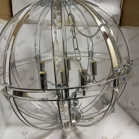 BOXED LAURA ASHLEY AIDAN CRYSTAL GRAND CEILING LIGHT