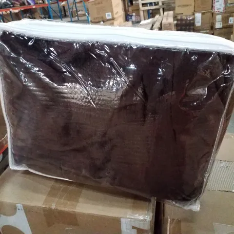 BOXED ELECTRIC HEATED BLANKET - BROWN 