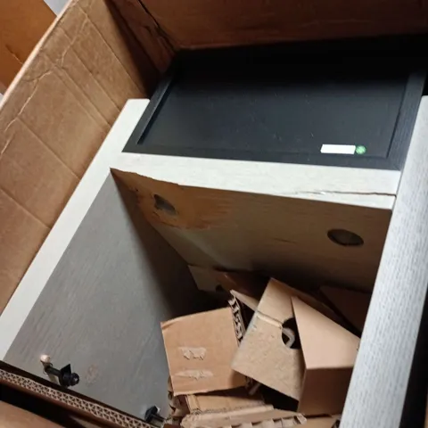 KELLY HOPPEN BEDSIDE CABINET - DAMAGED 