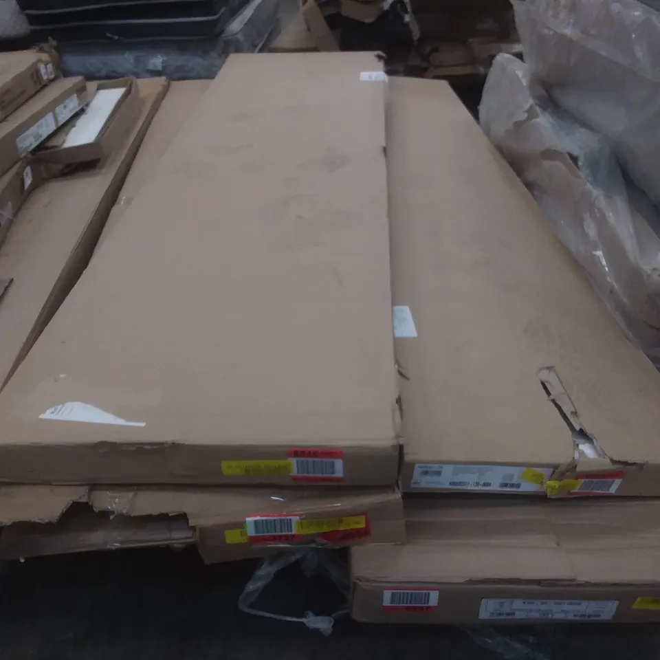 PALLET OF ASSORTED FLAT PACK WARDROBE PARTS 