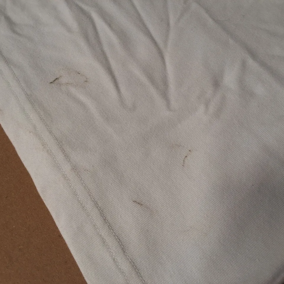 BALENCIAGA WARDROBE UNISEX WHITE CREW T-SHIRT - XS