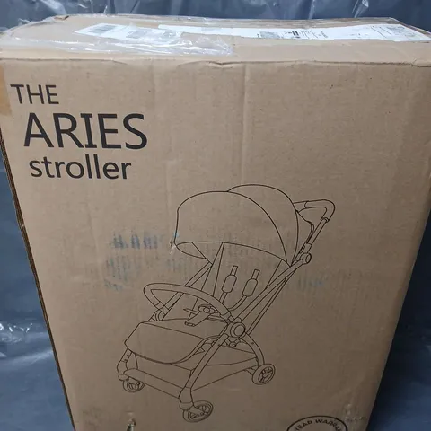 BOXED ICKLE BUBBA ARIES MAX AUTOFOLD STROLLER - BLACK