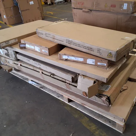 PALLET CONTAINING ASSORTED INCOMPLETE FLATPACK FURNITURE PARTS