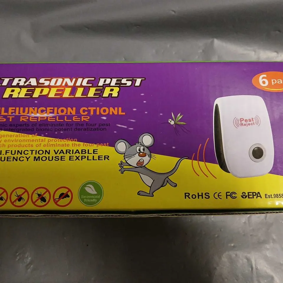 ULTRASONIC PEST REPELLER 6-PACK