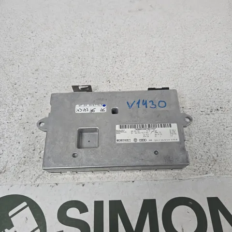 BECKER AUTOMOTIVE SYSTEMS MULTIMEDIA SYSTEM UNIT CONTROLLER – VOLKSWAGEN/AUDI (V1430)