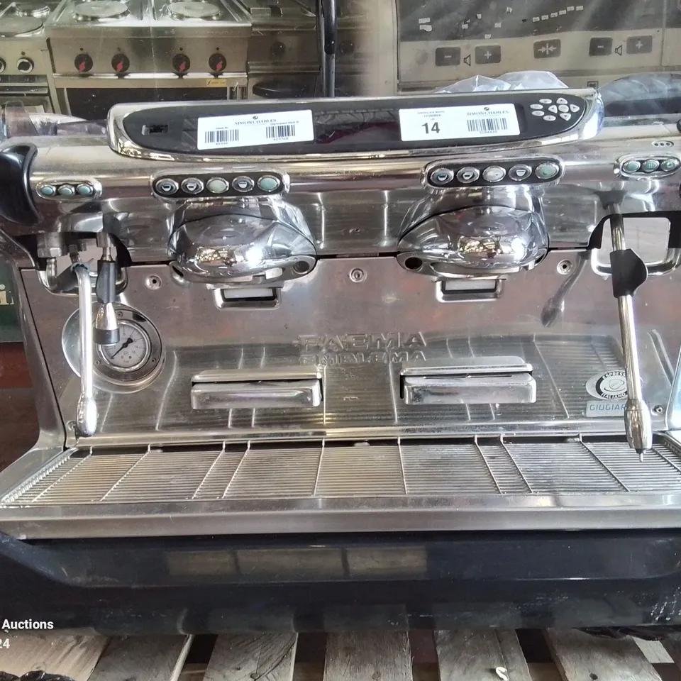 FAEMA EMBLEMA COMMERCIAL COFFEE ESPRESSO MACHINE 