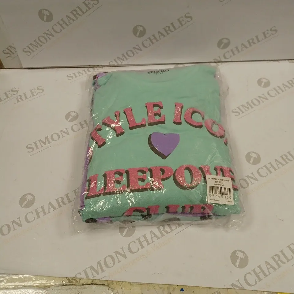 OG 3PK SASSY LEOPARD PYJAMAS 10-11