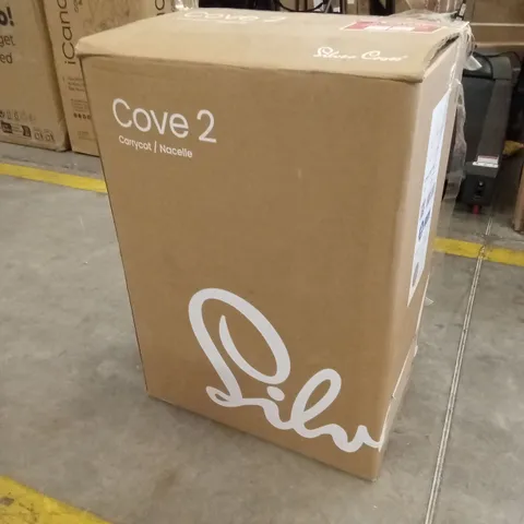 BOXED SILVER CROSS COVE 2 CARRYCOT
