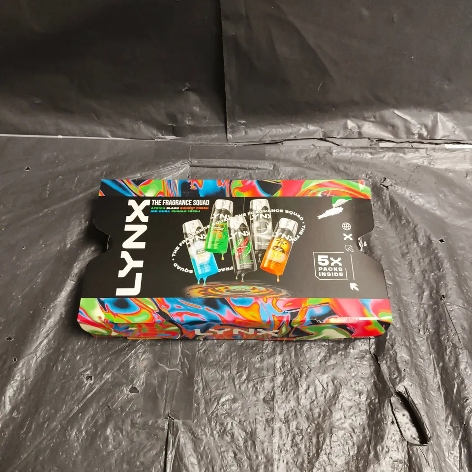 LYNX THE FRAGRANCE SQUAD GIFT SET – 5 X 150ML BODY SPRAYS