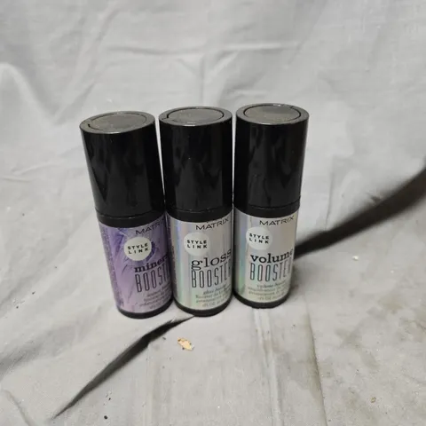 APPROXIMATELY 30 ASSORTED MATRIX PRODUCTS TO INCLUDE VOLUME BOOSTER, GLOSS BOOSTER, MINERAL BOOSTER