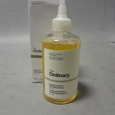 THE ORDINARY GLYCOLIC ACID 7% EXFOLIATING TONER 240ML