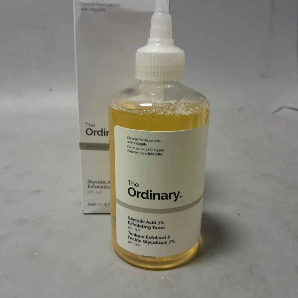 THE ORDINARY GLYCOLIC ACID 7% EXFOLIATING TONER 240ML