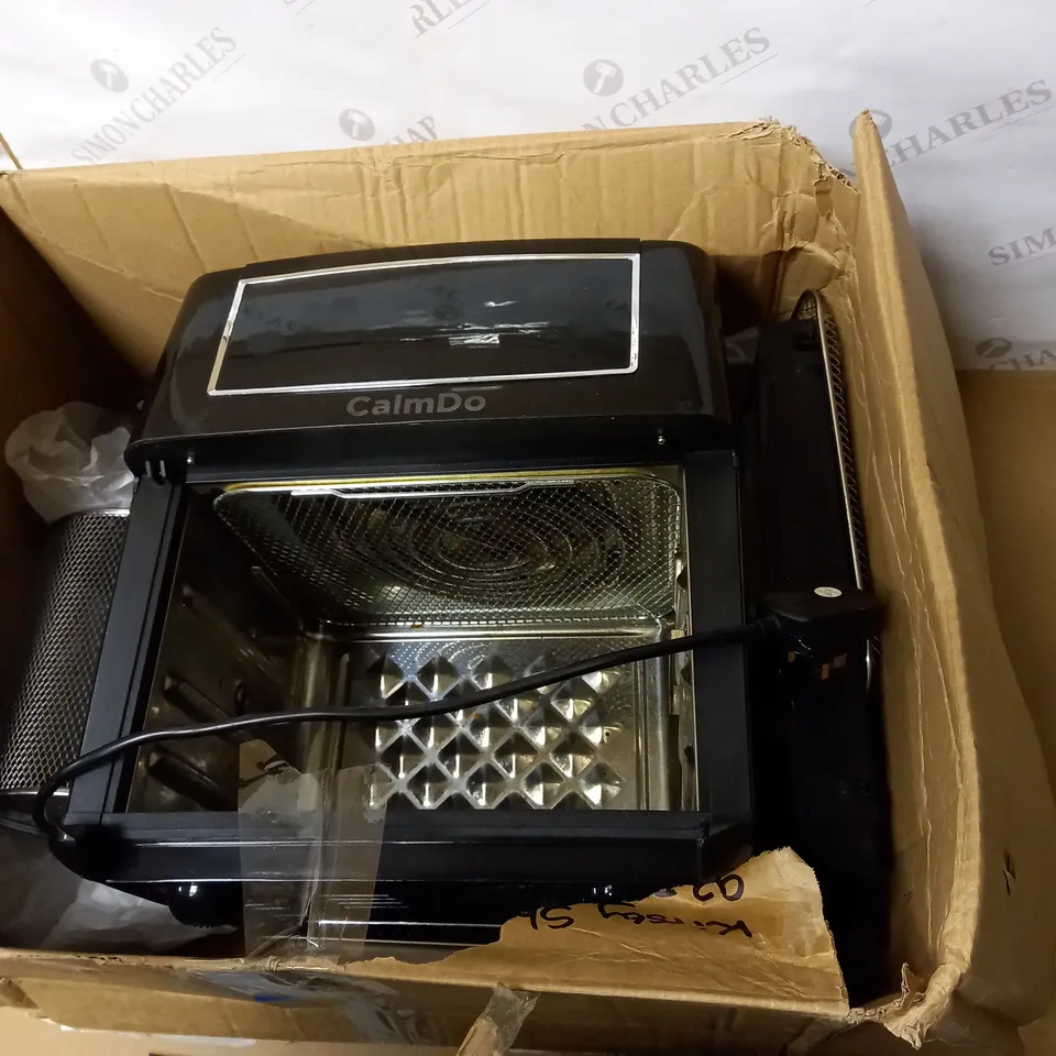 CALMDO AIR FRYER OVEN WITH ROTISSERIE