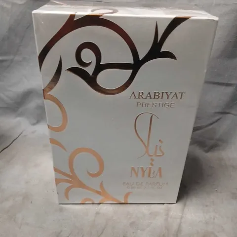 BOXED AND SEALED NYLA ARABYAT PRESTIGE EAU DE PARFUM 80ML