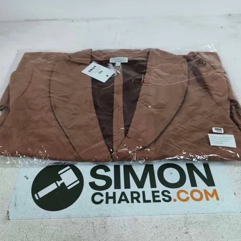 APPROXIMATELY 30 TAMSY BLAZER JACKETS IN CHOCOLATE BROWN - XL