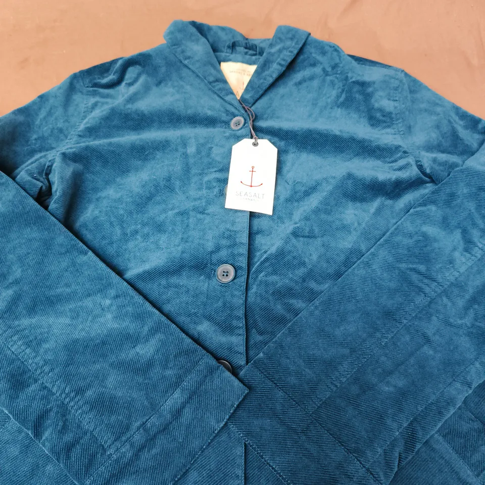 SEASALT CORNWALL BRIGHTWORK JACKET GALLEY – ORGANIC COTTON – UK 12 