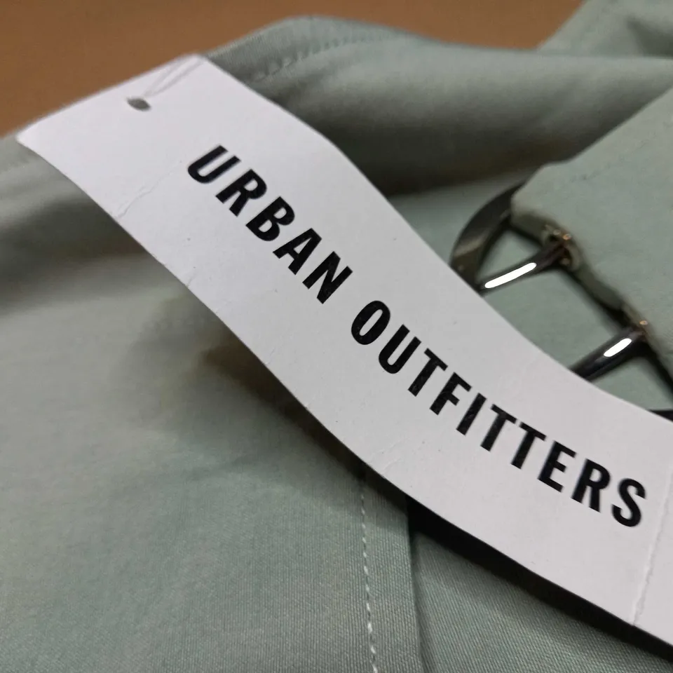 URBAN OUTFITTERS SAGE WRAP AROUND SKIRT - SMALL