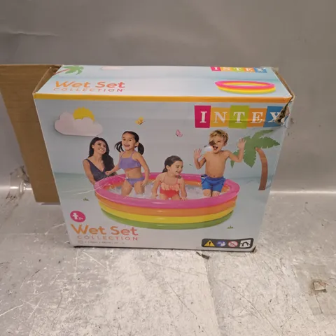 BOXED INTEX WET SET COLLECTION INFLATABLE 