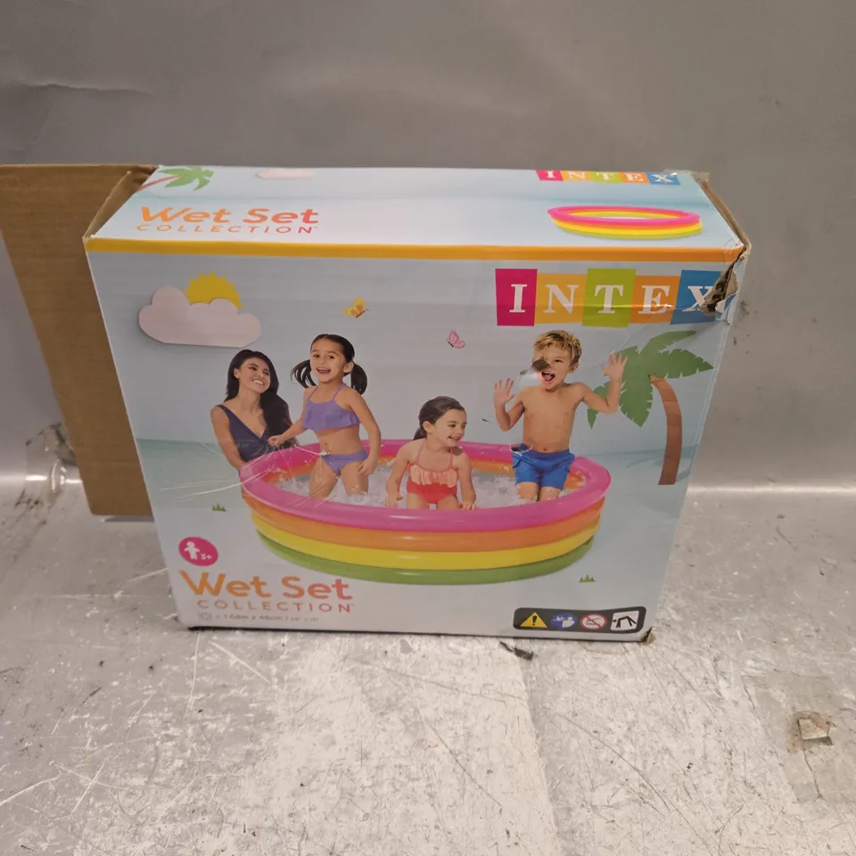 BOXED INTEX WET SET COLLECTION INFLATABLE 