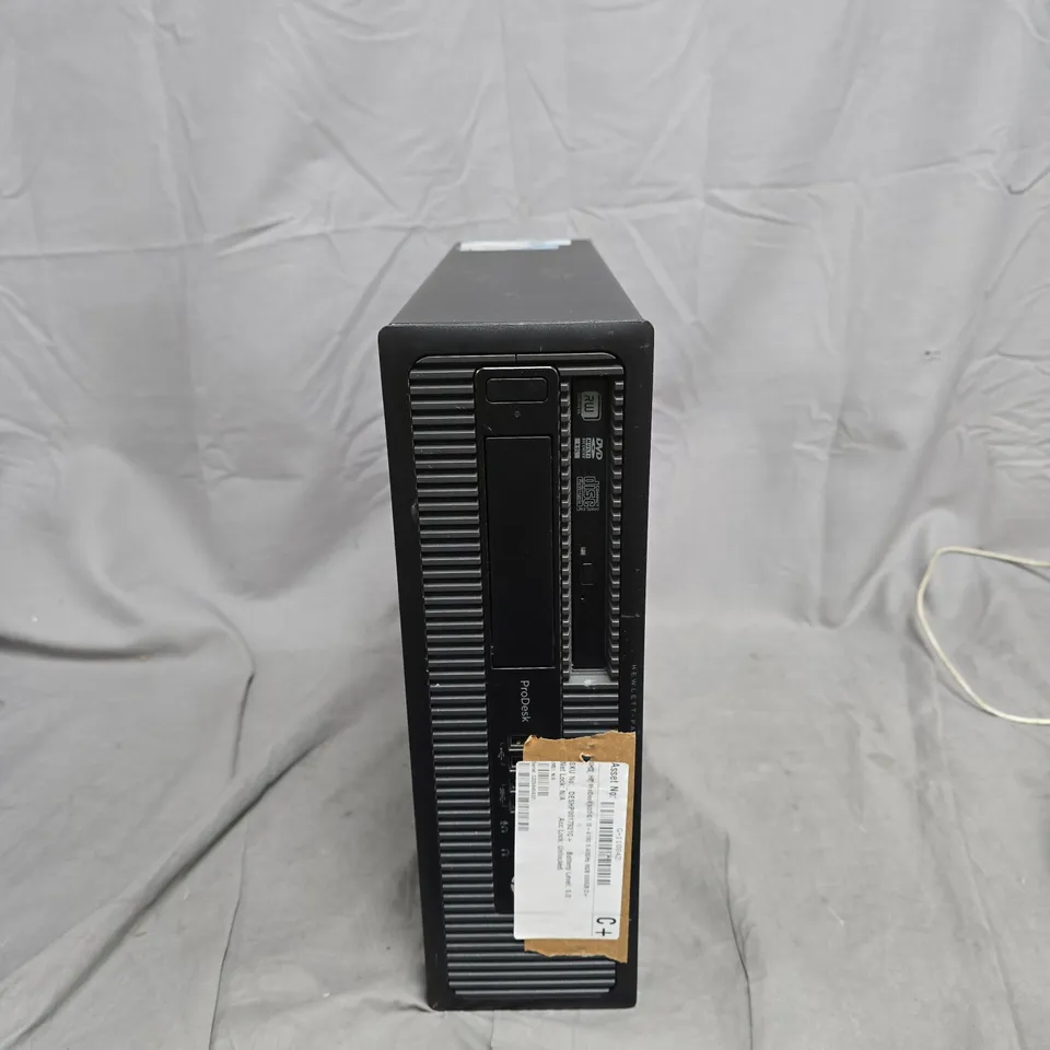 HP PRODESK 600 G1 DESKTOP PC - I3-4130 @ 3.40GHZ, 8GB RAM, 500GB HDD – ASSET 