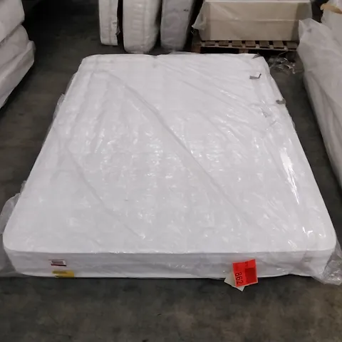 QUALITY BAGGED DWINNELL BARREL POCKET SPRUNG 1000 MATTRESS WITH TIGHT TOP MEMORY FOAM - 150CM KING SIZE