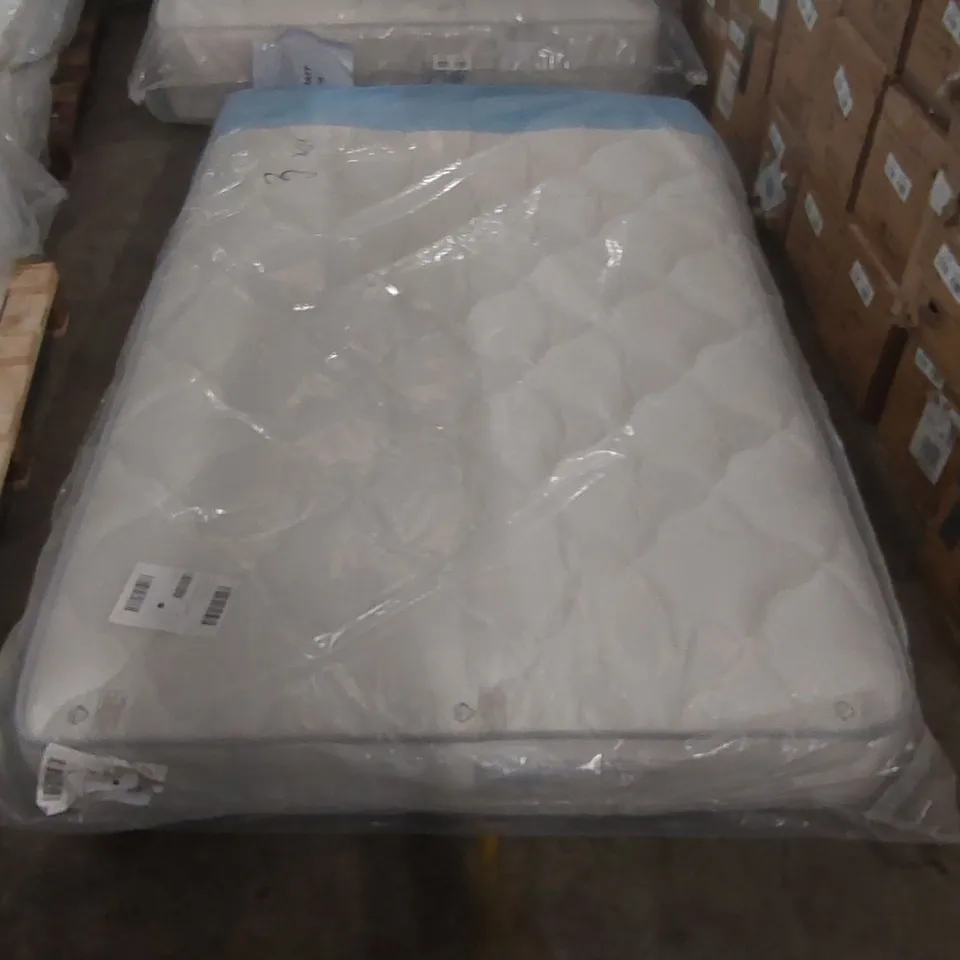 QUALITY BAGGED 120CM AIRSPRUNG MICRO QUILT SMALL DOUBLE MATTRESS RRP £209