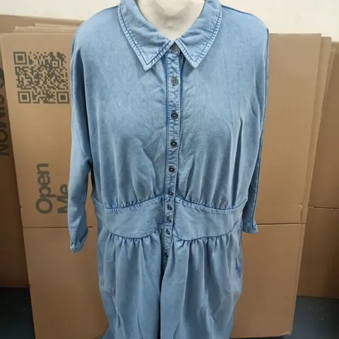 WHITE STUFF LOTTIE JERSEY DENIM DRESS – UK SIZE 18R