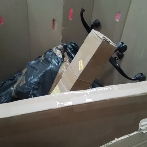 PALLET OF ASSORTED HOUSEHOLD GOODS AND PRODUCTS TO INCLUDE;OFFICE CHAIR,MIRROR