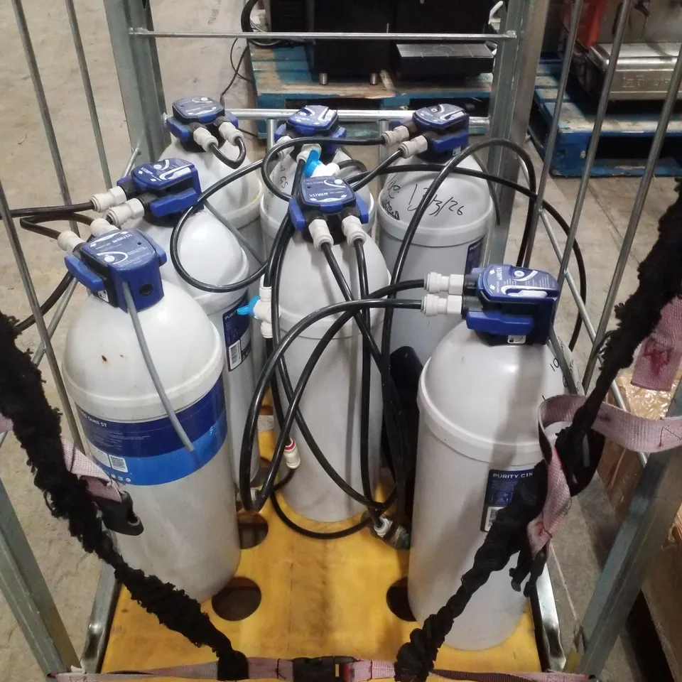 CAGE CONTAINING 7 BRITA PURITY C1100 FINEST