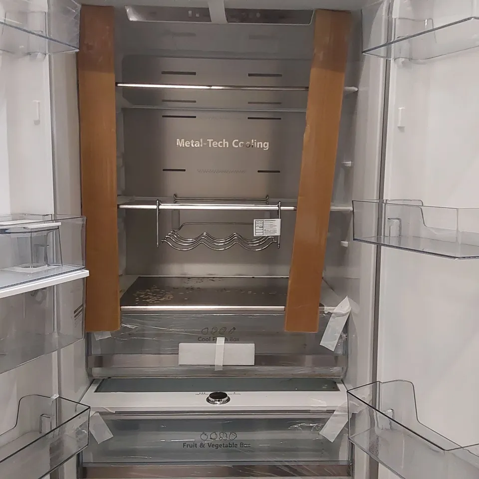HISENSE PUREFLAT RF632N4WIF FRIDGE FREEZER STAINLESS STEEL - UNPROCESSED RAW RETURN