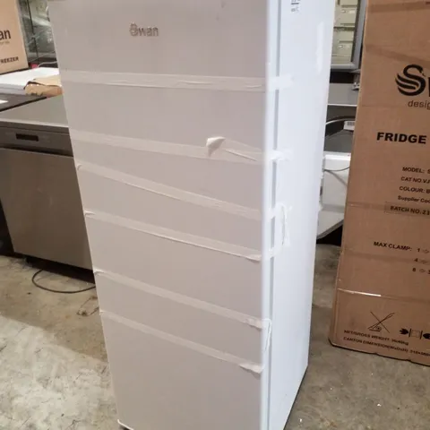 SWAN SR15681W UPRIGHT FRIDGE – WHITE, 242L, 143CM TALL