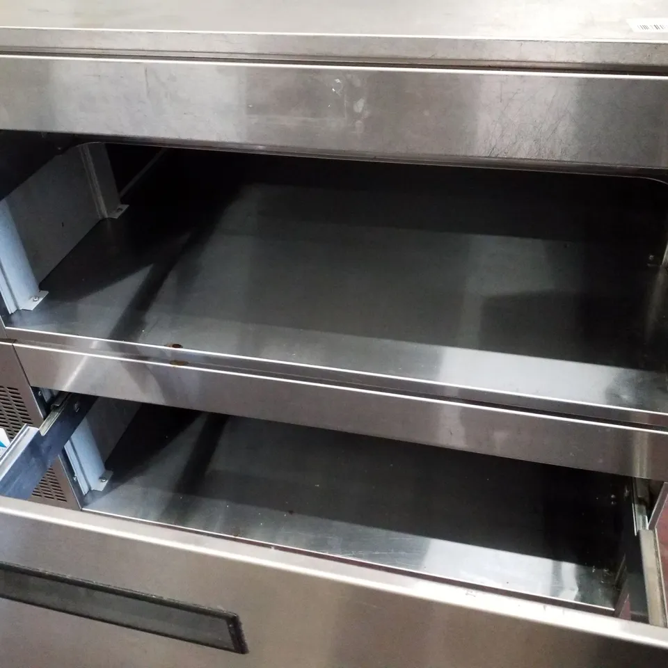 ADANDE DOUBLE FRIDGE FREEZER UNIT