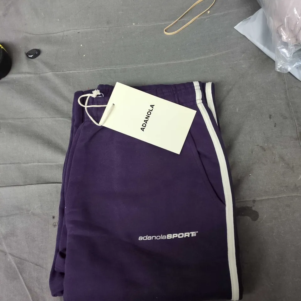 ADANOLASPORT 90S SPORT STRAIGHT LEG SWEATPANTS – DARK PLUM, TALL, M