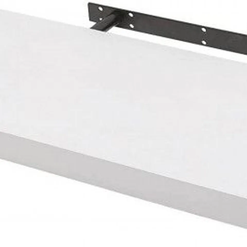 WOLTU Wall Shelf Floating Shelf DVD CD Shelf Wooden Bookshelf white