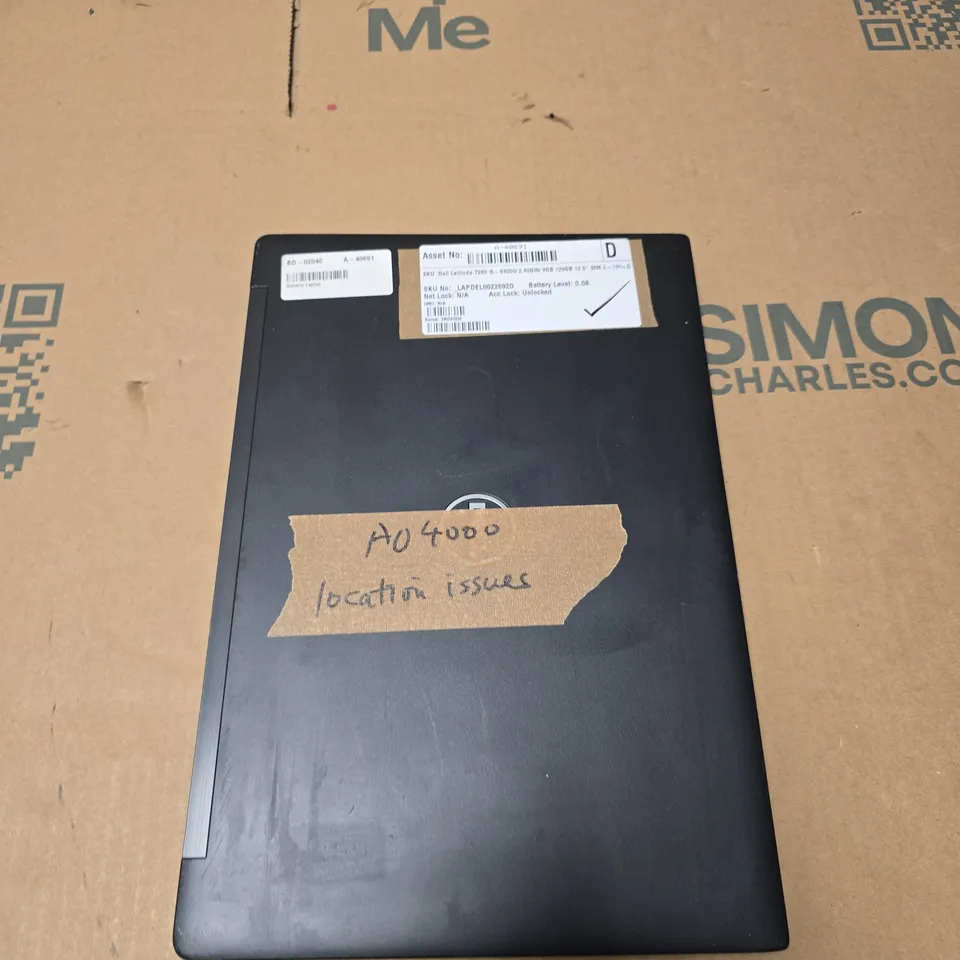 DELL LATITUDE 7280 LAPTOP – I5-6300U, 8GB RAM, 128GB SSD, 12.5" DISPLAY