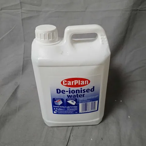 4 CARPLAN DE-IONISED WATER (2.5L)