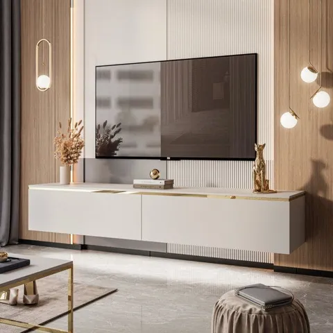BOXED ANTUNA TV STAND FOR TVS UP TO 78" (1 BOX)