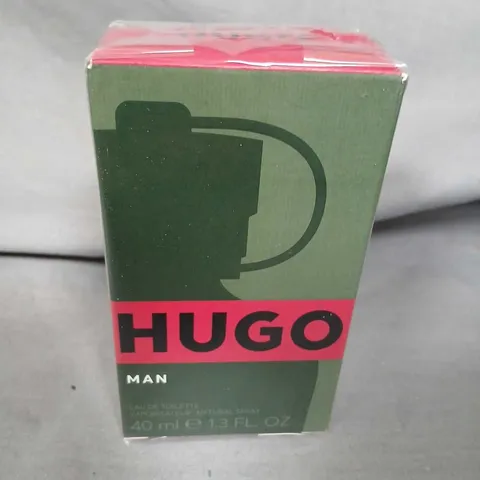 BOXED AND SEALED HUGO MAN EAU DE TOILETTE 40ML