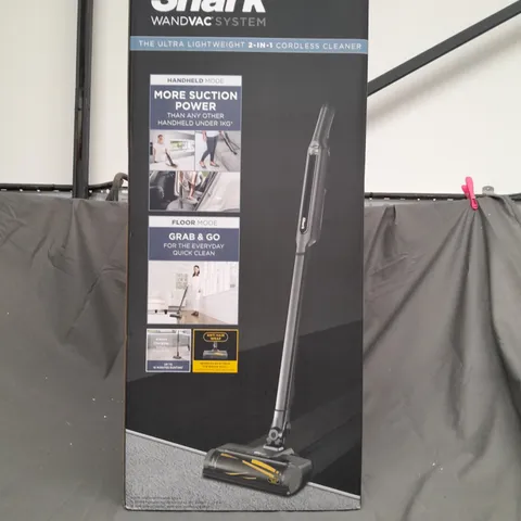 BOXED SHARK WANDVAC 2-IN-1 LIGHTWEIGHT CORDLESS HANDHELD VACUUM CLEANER