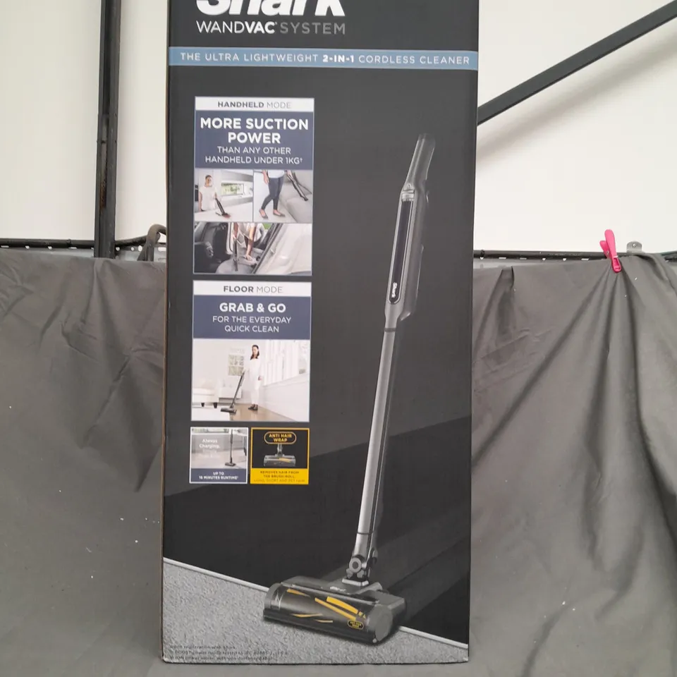 BOXED SHARK WANDVAC 2-IN-1 LIGHTWEIGHT CORDLESS HANDHELD VACUUM CLEANER