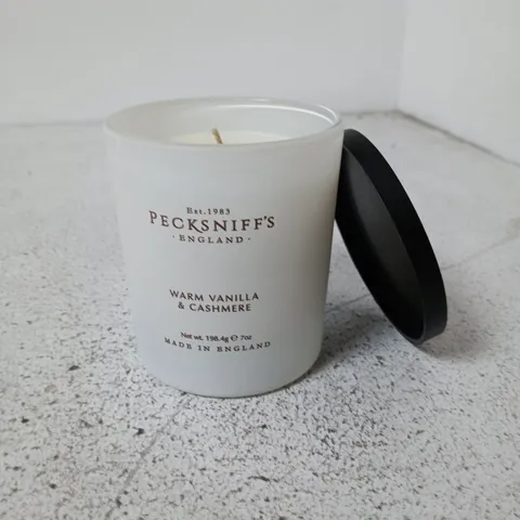 12 PECKSNIFF'S CANDLES – WARM VANILLA & CASHMERE