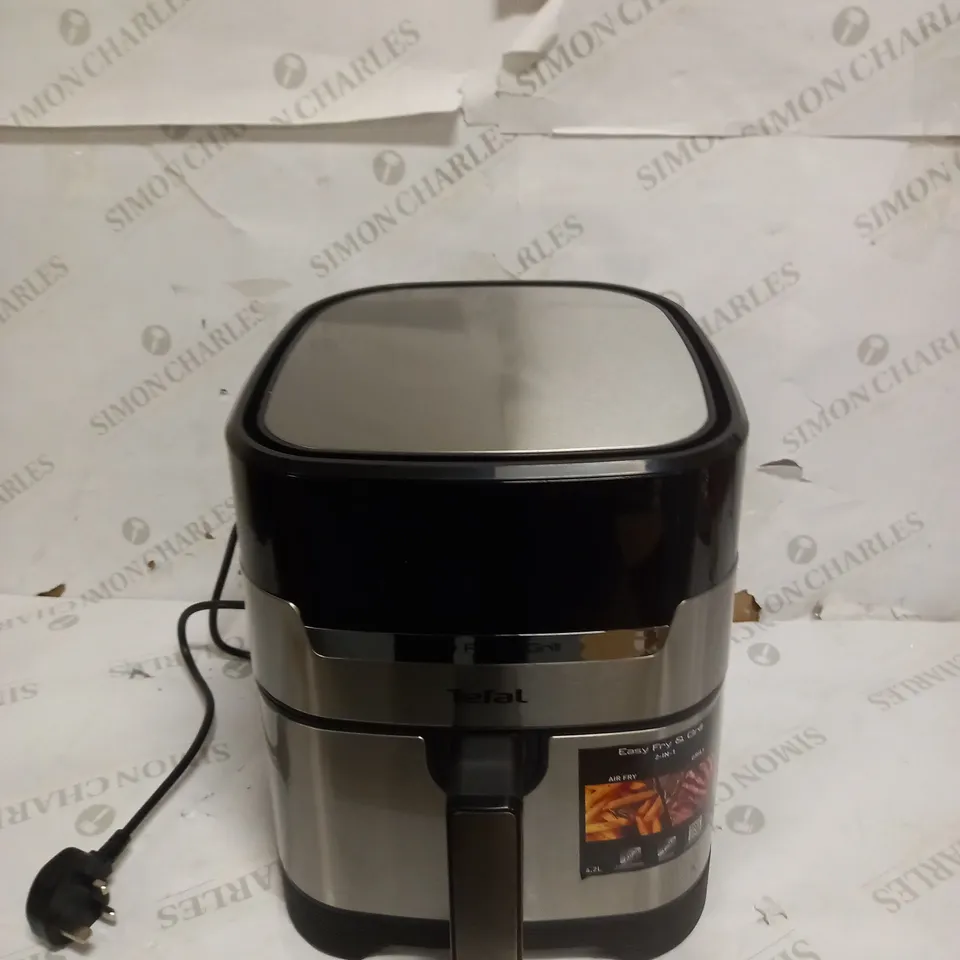 TEFAL EASYFRY PRECISION+ EY505D27 AIR FRYER & GRILL, STAINLESS STEEL