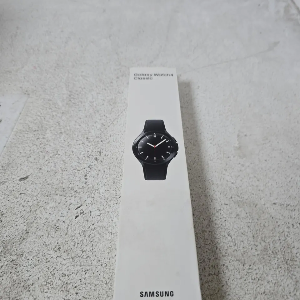 SAMSUNG GALAXY WATCH4 CLASSIC SMARTWATCH – BLACK, BOXED