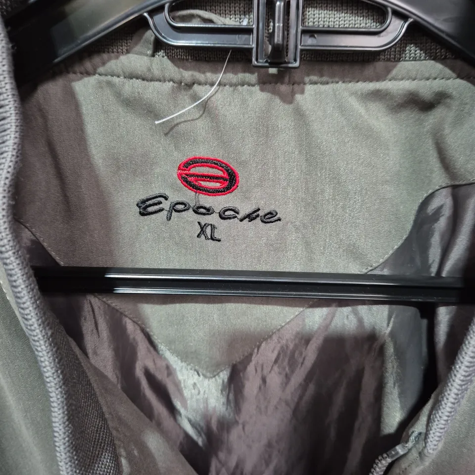 EPOCHE BOMBER JACKET XL – OLIVE/GREY .