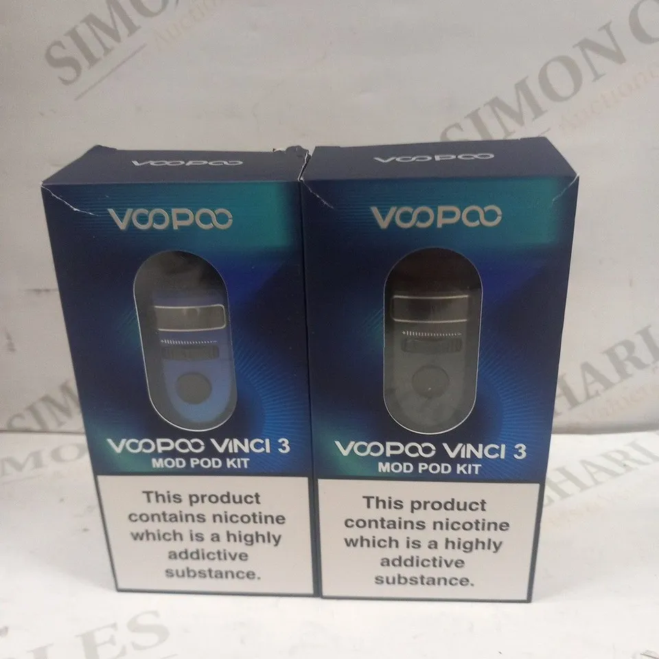 2 BOXED VOOPOO VINCI 3 MOD POD KITS