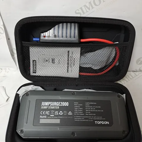 BOXED TOPDON JUMPSURGE JS2000 CAR STARTER
